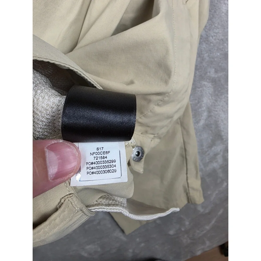 The North Face Rock Away Pants Mens 38x32 Tan Hiking Outdoor Stained F00CE6F